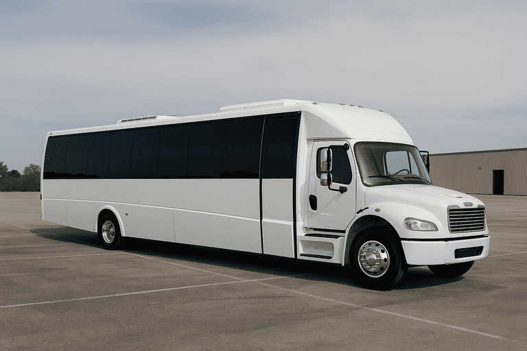 Mobile coach bus rental